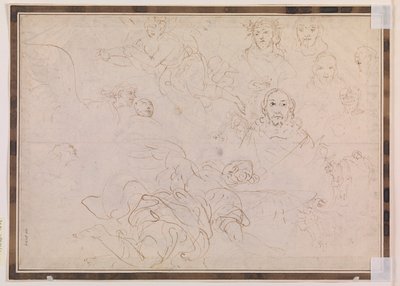 الدنماركية: دراسات لرأس المسيح وملائكته بواسطة قناة فابيو