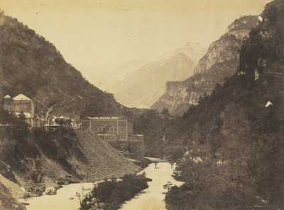 Eaux-Chaudes ، Pyrenees مقابل ، ج. 1855. بواسطة فارنهام ماكسويل ليت