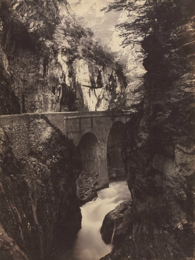الطريق إلى Eaux-Chaudes ، Pyrenees (أمام) بواسطة Farnham Maxwell Lyte