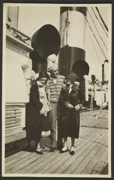 [رجل وامرأة على متن سفينة] بواسطة Fedele Azari