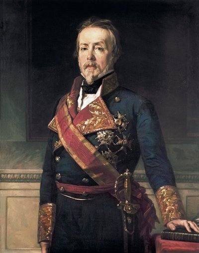 صورة إيفاريستو فرنانديز دي سان ميغيل إي فاليدور (1785-1862) ، نبيل وسياسي عسكري إسباني بواسطة Federico de Madrazo y Kuntz