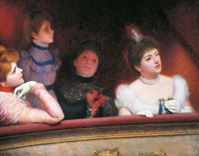 Stage or Au Theatre بواسطة Federigo Zandomeneghi