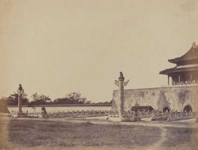 مدخل قصر الشتاء ، بيكين ، 29 أكتوبر 1860 ، 1860. بواسطة فيليس بيتو