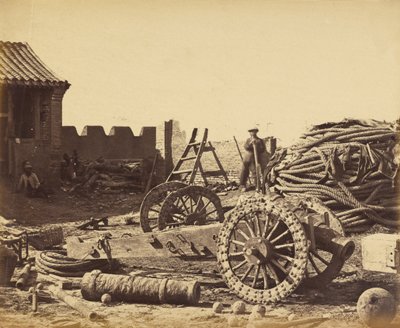 داخل Pehtang يعرض المجلة والمسدس الخشبي ، 1 أغسطس 1860 بواسطة فيليس بيتو