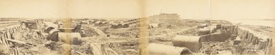 الجزء الداخلي من حصن الشمال تاكو بعد الاستيلاء عليه في 21 أغسطس 1860 بواسطة فيليس بيتو
