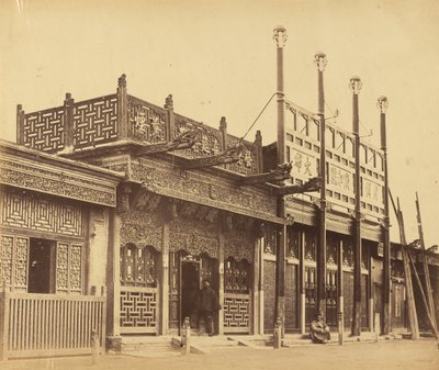 شارع ومتاجر في مدينة Pekin التتار ، 29 أكتوبر 1860 بواسطة فيليس بيتو