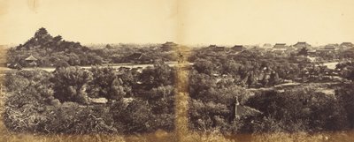 منظر لقصر الشتاء الإمبراطوري ، بيكين ، يُظهر التل الاصطناعي ، 29 أكتوبر 1860 بواسطة فيليس بيتو