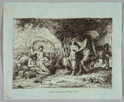 تعليم أخيل بواسطة Centaur Chiron كيفية تشغيل Lyre بواسطة فيليس جياني