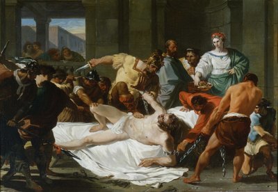 دليلة خيانة وسجن سامسون على يد الفلسطينيين ، 1784 بواسطة فيليس جياني