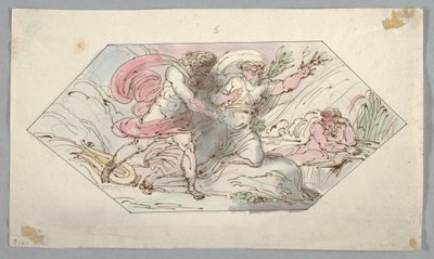 رسم، أبولو ودافني، 1796-1796-98 بواسطة فيليس جياني