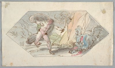 رسم، أبولو يقتل الثعبان، 1796-1796-98 بواسطة فيليس جياني