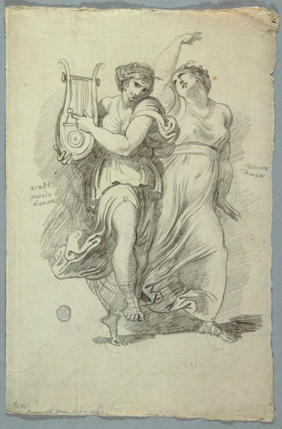 Terpsichore ، موسى الرقص وإيراتو ، موسى الحب الشعر بواسطة فيليس جياني