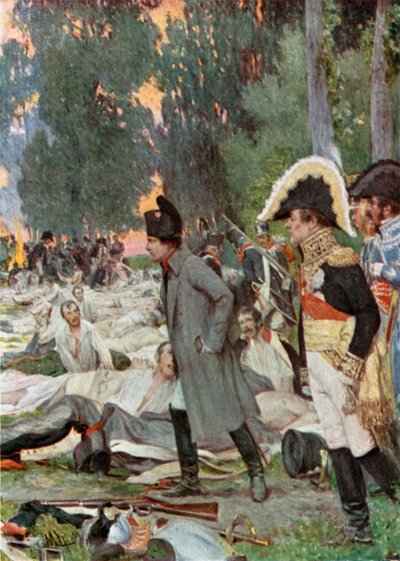 بعد Aspern بواسطة Felicien baron de Myrbach Rheinfeld