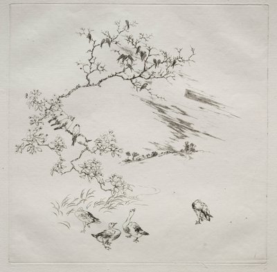 الخدمة الباريسية خدمة هافيلاند: Night no. 7 ، 1875. بواسطة فيليكس براكيموند