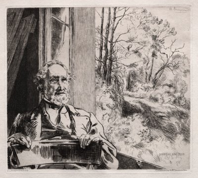 صورة لماير هاينه ، 1860. بواسطة فيليكس براكيموند