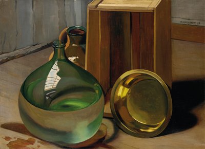 Demijohn وصندوق ، 1925 بواسطة فيليكس إدوارد فالوتون