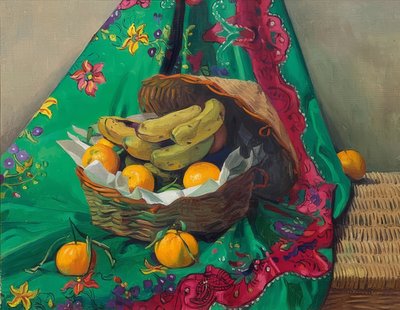 سلة من اليوسفي والموز. 1923 بواسطة فيليكس إدوارد فالوتون