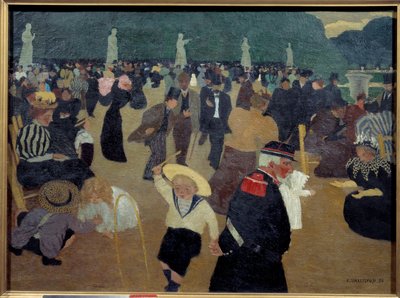 لو جاردين دو لوكسمبورغ لوحة لفيليكس فالوتون (1865-1925) بواسطة فيليكس إدوارد فالوتون