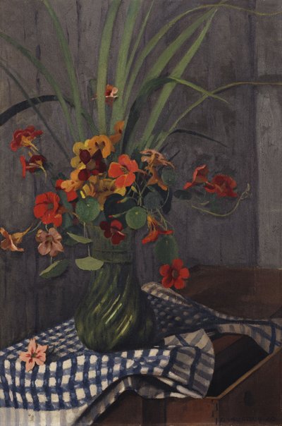 Nasturtiums ، 1920 بواسطة فيليكس إدوارد فالوتون