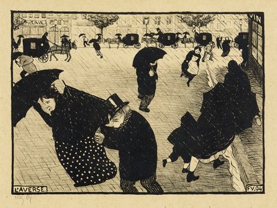 باريس إنتنس ، 1893-94 بواسطة فيليكس إدوارد فالوتون