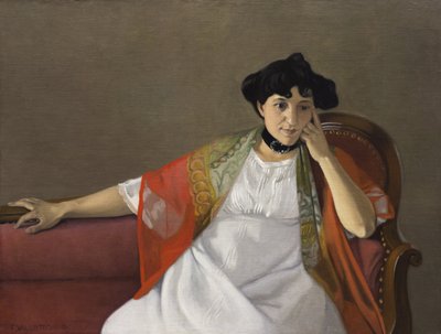 صورة لزوجة الفنان غابرييل فالوتون ، 1905. بواسطة فيليكس إدوارد فالوتون