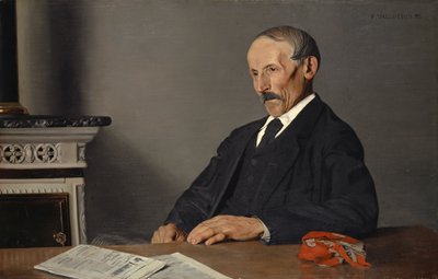 البواب القديم ، 1893. بواسطة فيليكس إدوارد فالوتون