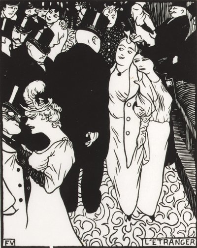 الغريب ، 1894 بواسطة فيليكس إدوارد فالوتون