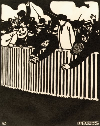 الفائز ، 1898 بواسطة فيليكس إدوارد فالوتون