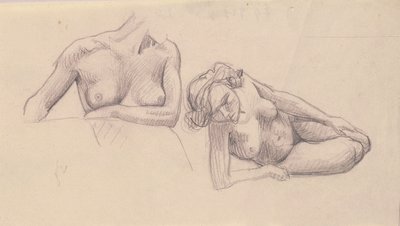 دراستان عن العراة الأنثوية بواسطة Felix Edouard Vallotton