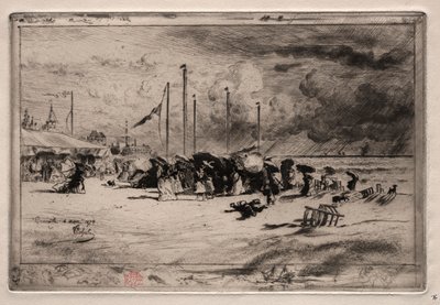 صرخة في تروفيل ، 1874. بواسطة فيليكس هيلير بوهوت