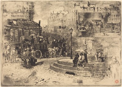ضع Pigalle في عام 1878 (Place Pigalle في عام 1878) بواسطة فيليكس هيلير بوهوت