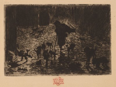 ليس Noctambules The Night Prowlers ، 1876-1877. بواسطة فيليكس هيلير بوهوت