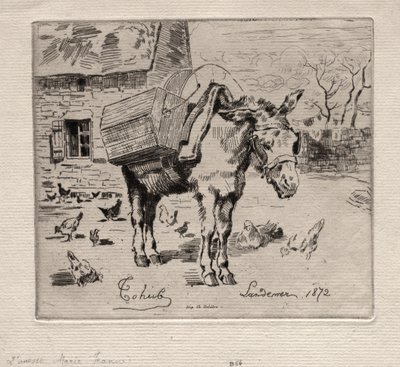البغل ، ماري جين ، 1872. بواسطة فيليكس هيلير بوهوت