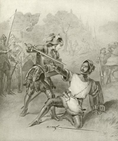 الجزء الأول من الملك هنري السادس. القانون الأول ، المشهد الثاني (الحفر) بواسطة فيليكس أوكتافيوس كار دارلي