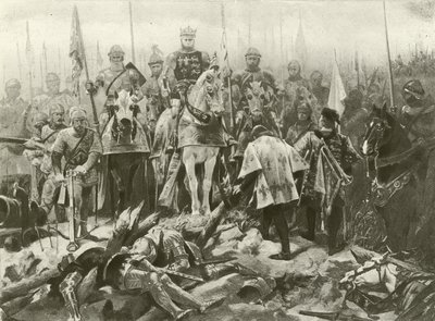 King Henry V. Act IV، Scene VII (الحفر) بواسطة Felix Octavius Carr Darley