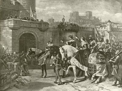 الجزء الثالث من هنري السادس. القانون الثاني ، المشهد الثاني (الحفر) بواسطة فيليكس أوكتافيوس كار دارلي