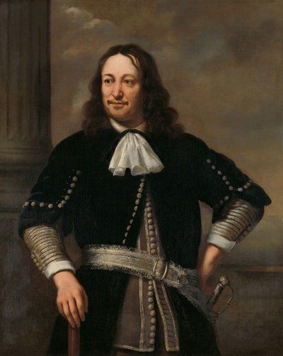 صورة ضابط بحري ، ربما نائب الأدميرال آرت فان نيس (1626-1693) بواسطة فرديناند بول