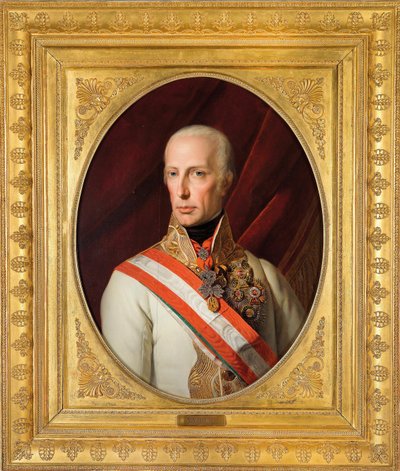 صورة للإمبراطور فرانسيس الأول ملك النمسا (1768-1835) بواسطة فرديناند جورج والدمولر