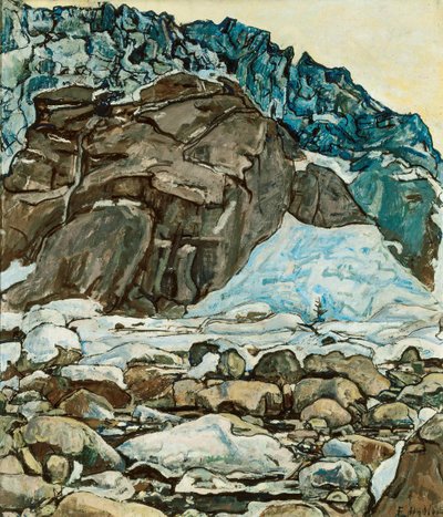 Grindelwald Glacier ، 1912. بواسطة فرديناند هودلر