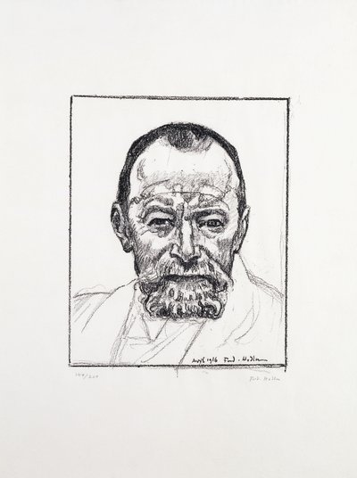 صورة الذات ، ج. 1916-8 بواسطة فرديناند هودلر