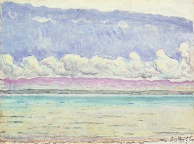 البحيرة بواسطة Ferdinand Hodler