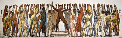الإجماع. النسخة الثانية لهودلر ، فرديناند (1853-1918). زيت على قماش بواسطة فرديناند هودلر