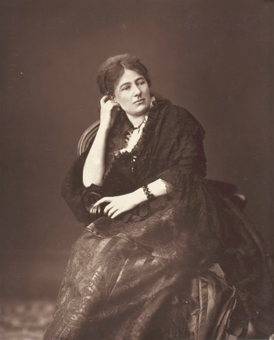 جولييت لامبر ، [كاتبة نسوية فرنسية] ، ج. 1876. بواسطة Ferdinand J. Mulnier