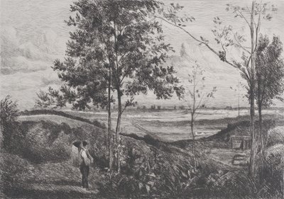 منظر طبيعي بعد كوروت ، 1873-90. بواسطة فرديناند ليفمان