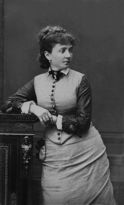 السيدة هنرييت بيتي دي فيريسي، صورة لمولنييه خلال معرض باريس العالمي عام 1867 بواسطة فرديناند مولنييه