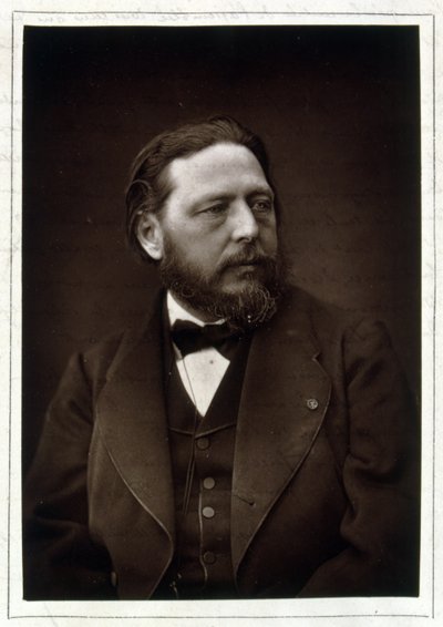 صورة لجول بريتون (1827-1906) (صورة b / w) بواسطة فرديناند مولنييه