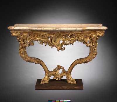 طاولة كونسول ، c.1765 بواسطة فرديناند تيتز