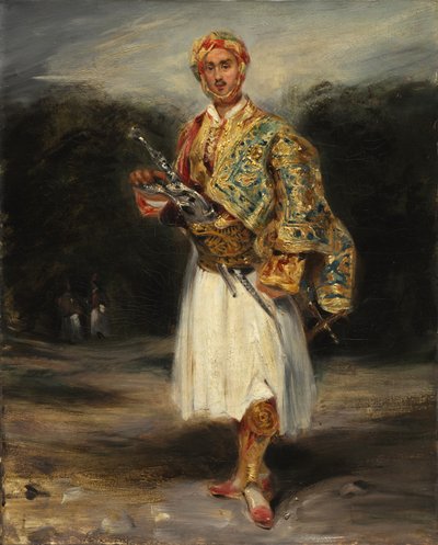 الكونت Demetrius de Palatiano في زي سوليوت ، غير مؤرخ. بواسطة فرديناند فيكتور يوجين ديلاكروا