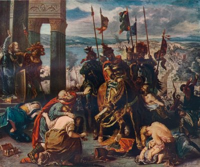 دخول الصليبيين إلى القسطنطينية ، 1840 ، 1911 بواسطة فرديناند فيكتور يوجين ديلاكروا