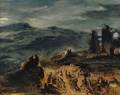 سبت السحرة 1831-1833 بواسطة فرديناند فيكتور يوجين ديلاكروا